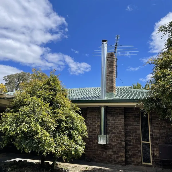 Perth roof with Rivergum Dulux Acratex coating