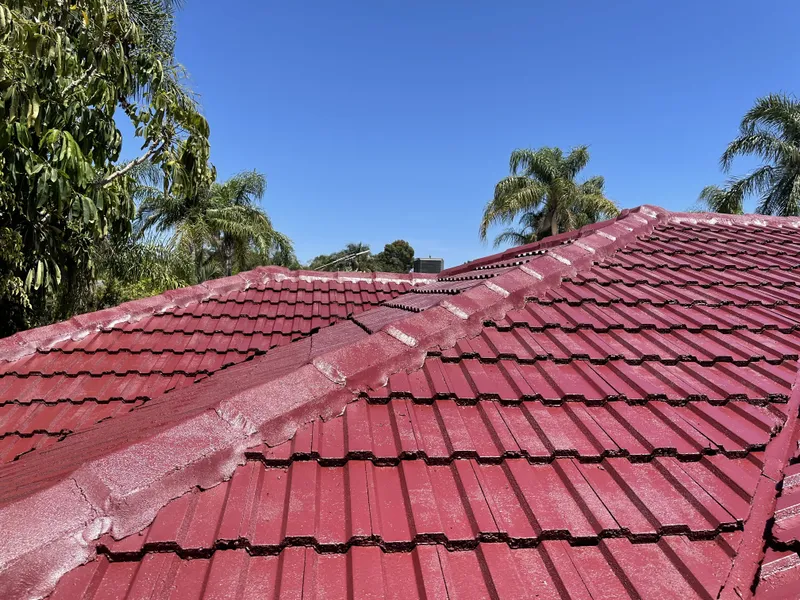Perth roof with Monarch Dulux Acratex coating - view 3