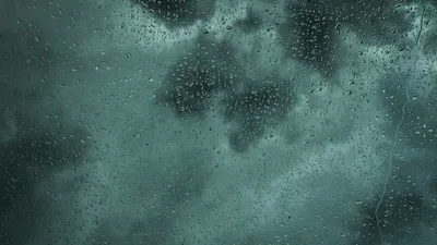 Rain falling from a roof during Perth's winter wet season