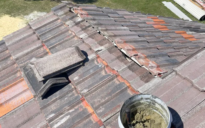 Rebedding - Professional roofing service in Perth