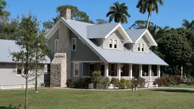 Older home showing signs of roof aging and weathering