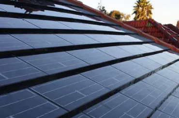Solar panels installed on a Perth tile roof