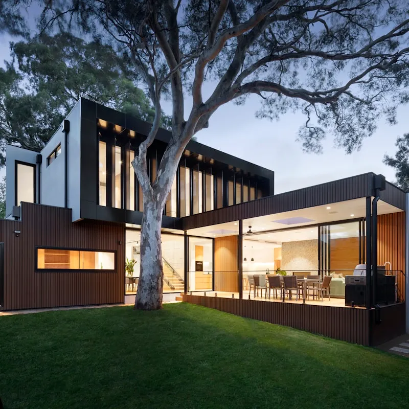 Perth home surrounded by trees that create ongoing gutter maintenance needs